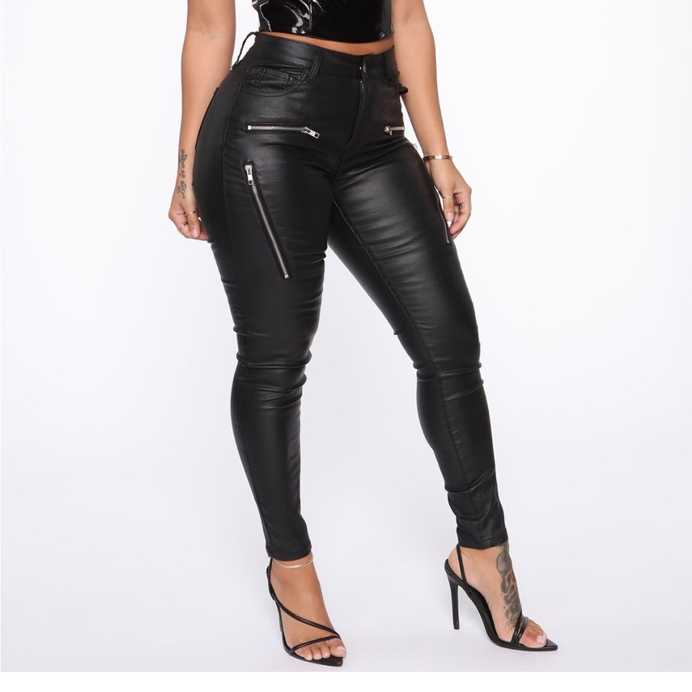 Fashion Nova Leather Pants